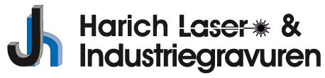 Tiefbeschriftung - Harich Lasergravuren GmbH logo